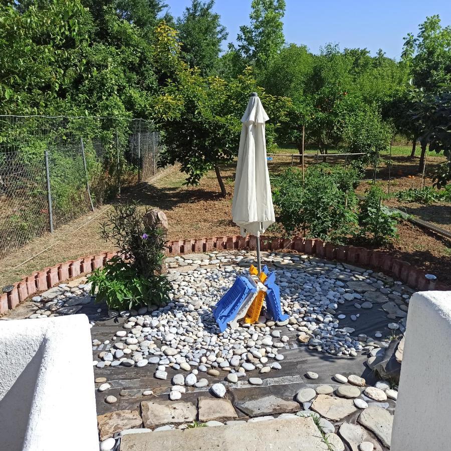 Εξοχική Κατοικία - Cottage Τίνα Líri Exteriör bild